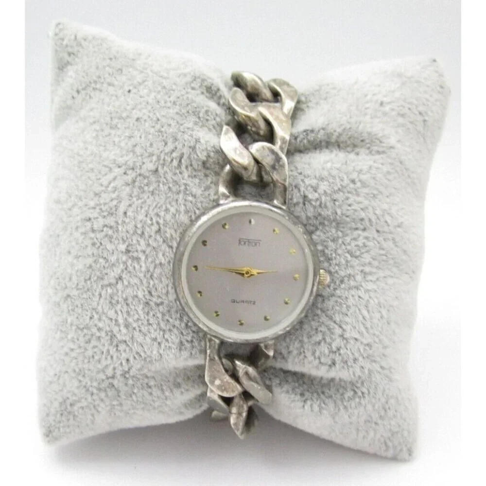 Women Fortron Quartz WR‎ Analog 25mm Dial Causal Round Watch (G478)